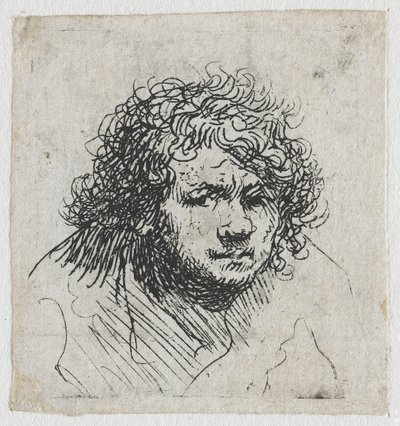 Selbstporträt von Rembrandt van Rijn